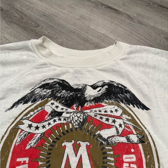 Recycled Karma Miller Brewing Co. White Sweatshirt - Picture 5 of 7